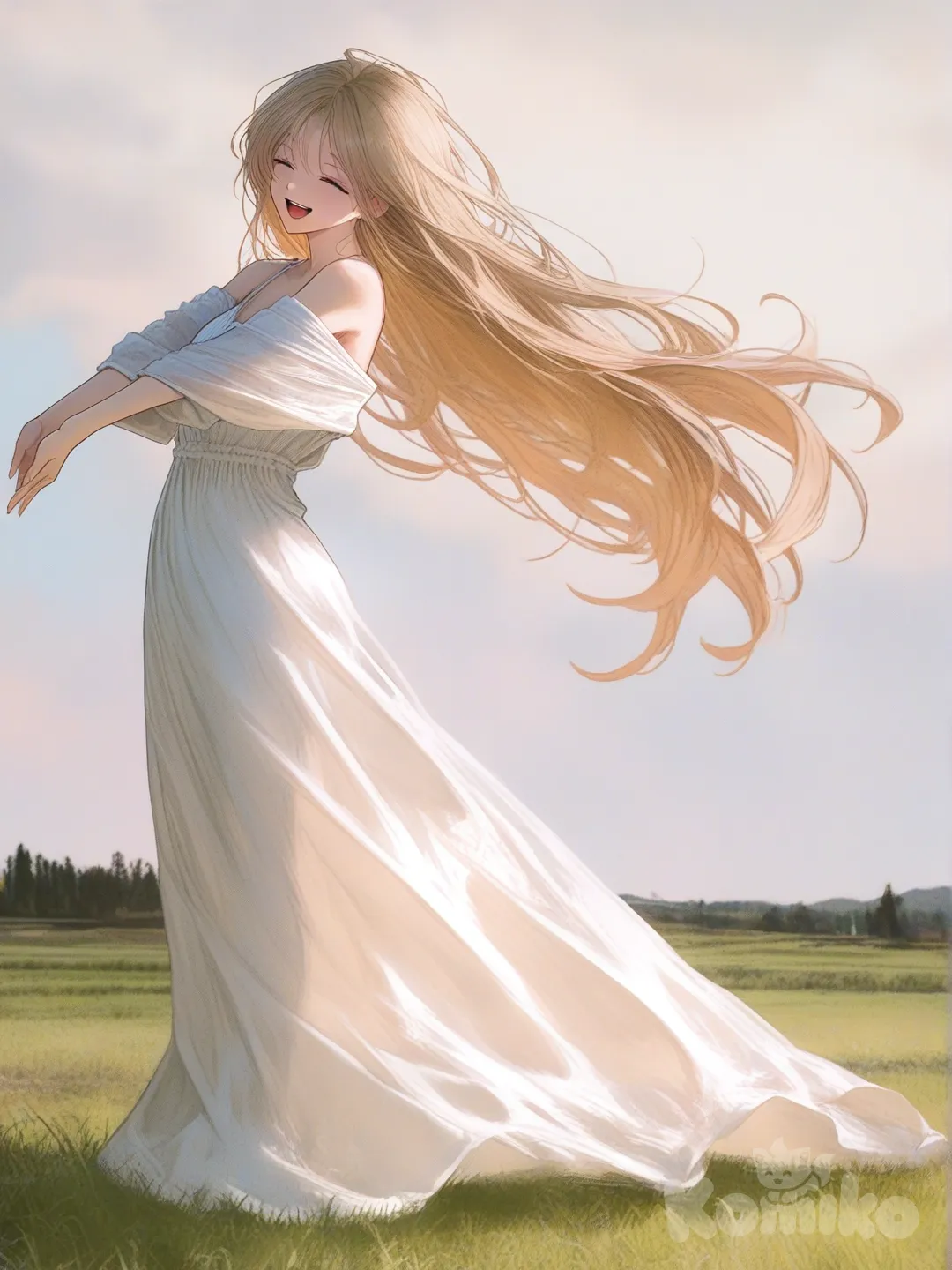 Comment what you think she' reaching for