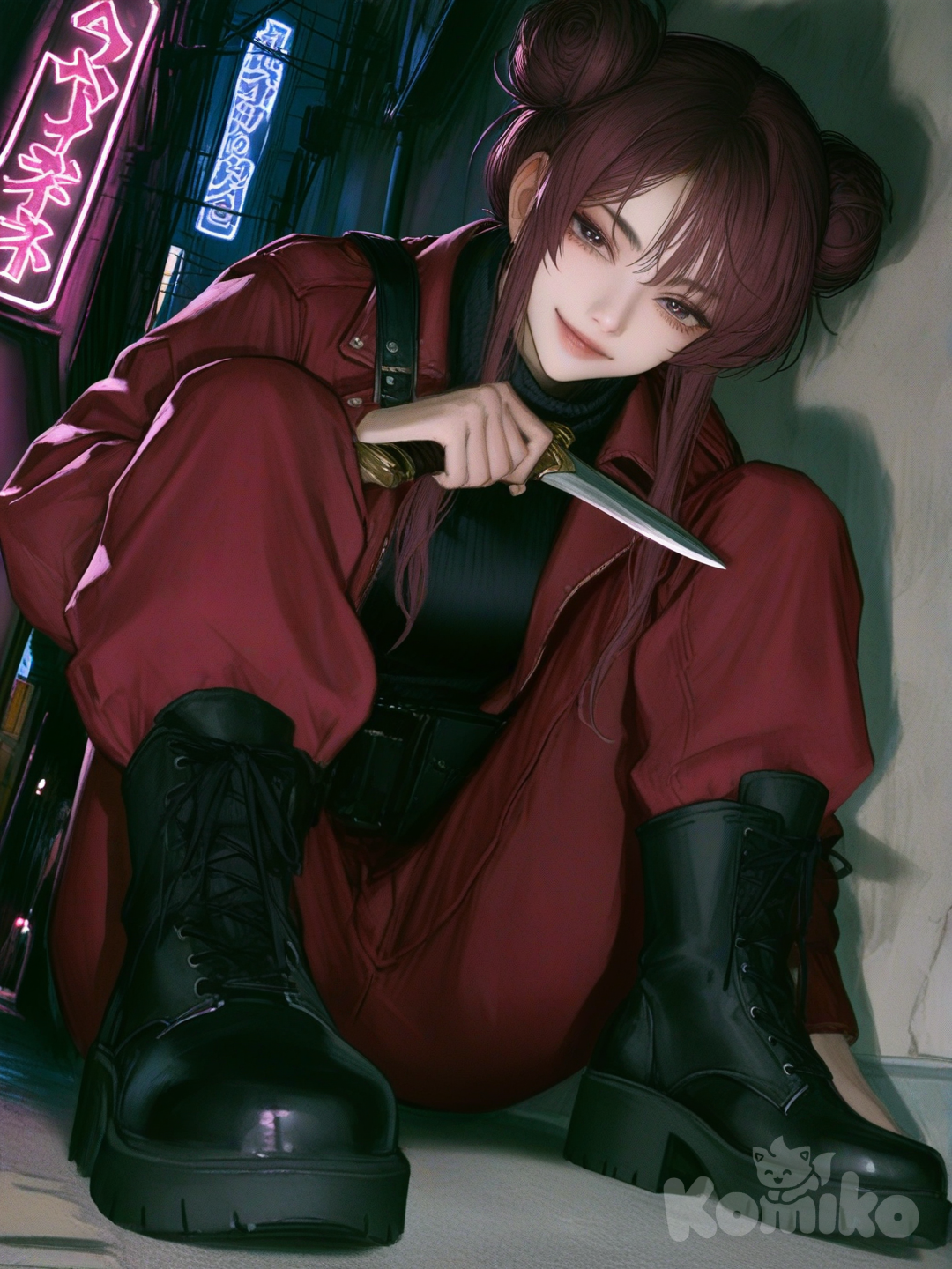 yes, the hilt is bent