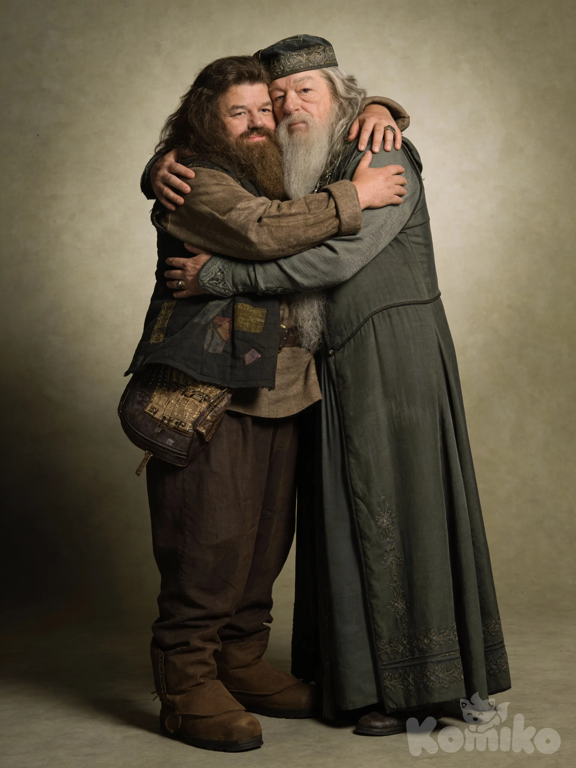 @Rubeus_Hagrid, @Albus_Dumbledore, hugging