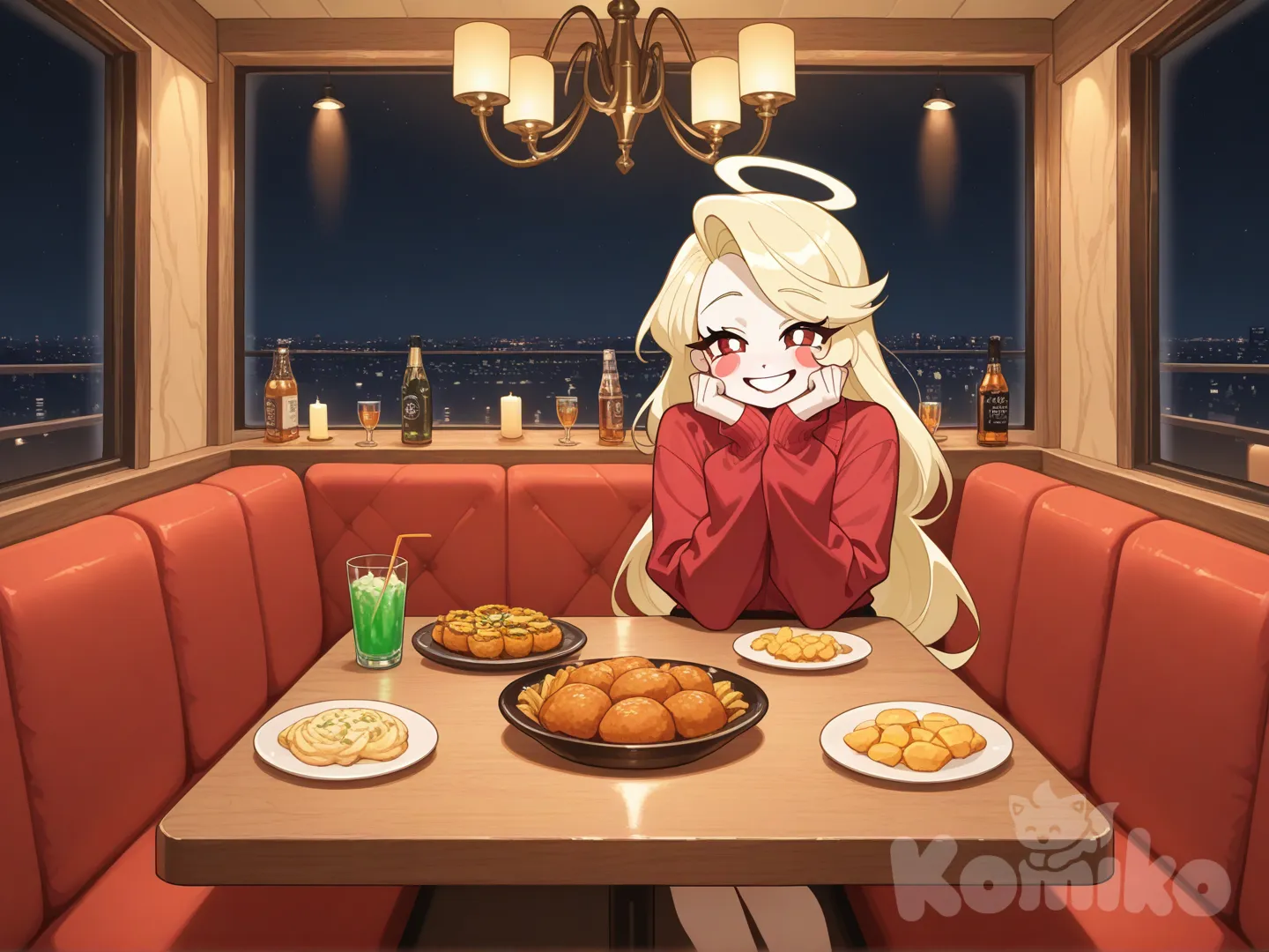 @Angel_Dust, @Charlie_Magne, restaurant, food