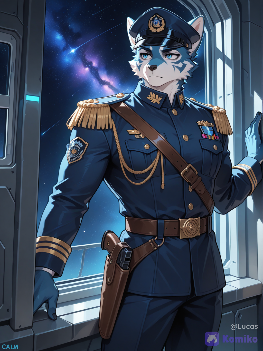 Kaelen the superior fleet officer