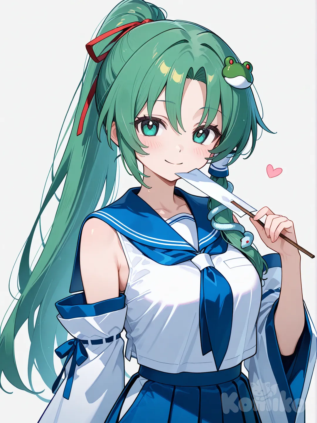 Sonozaki Mion Cosplay Kochiya Sanae