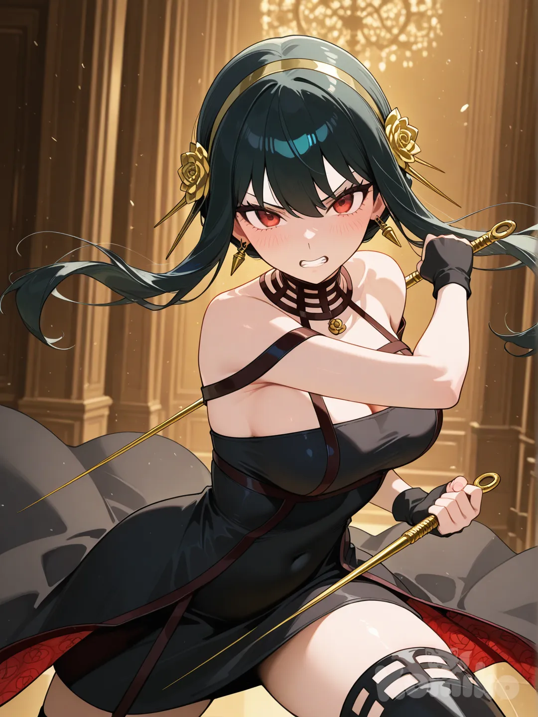 @Yor_Briar, sword, fighting, angry