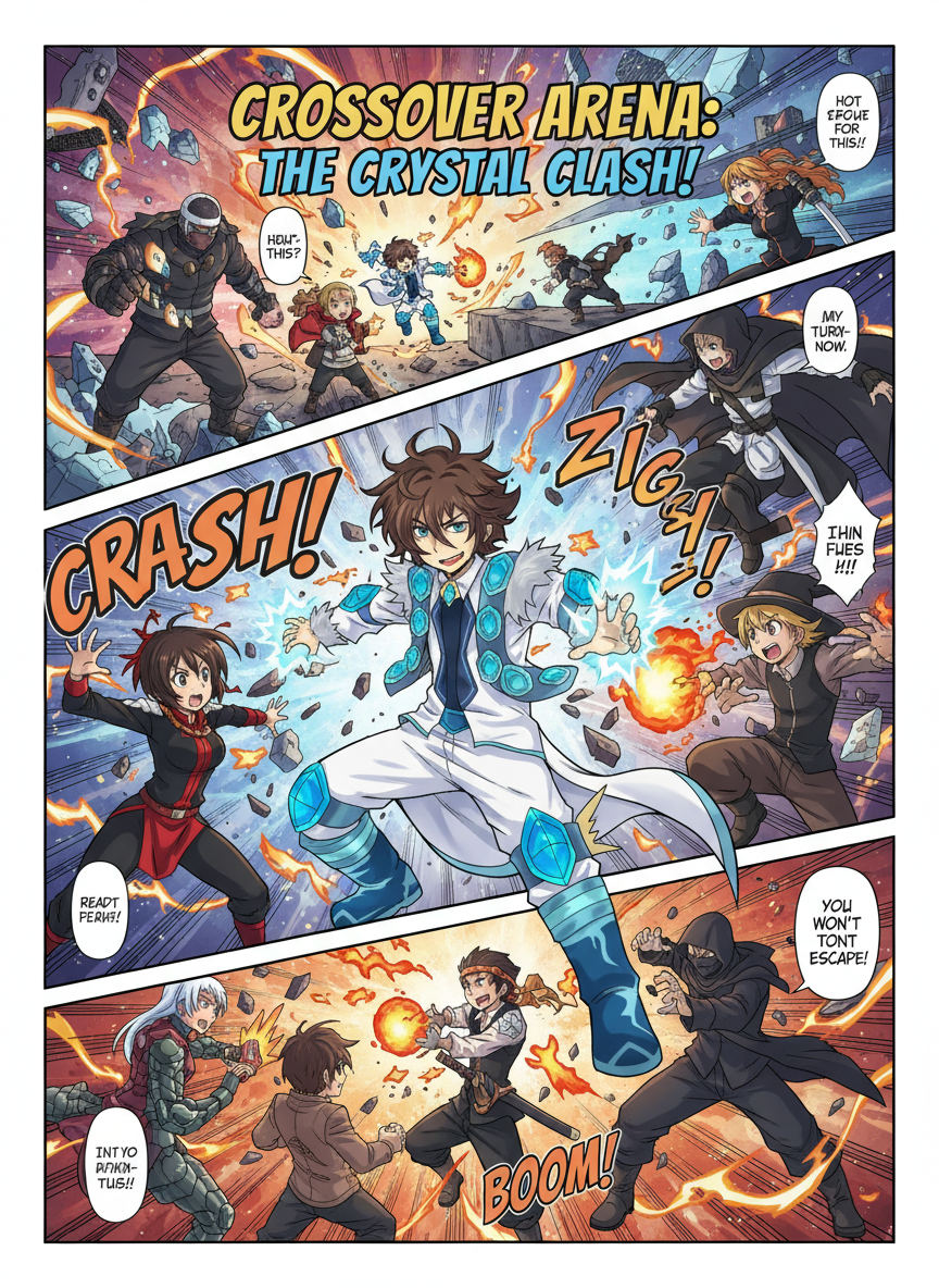 Bentrokan Kristal Epik! 💥✨