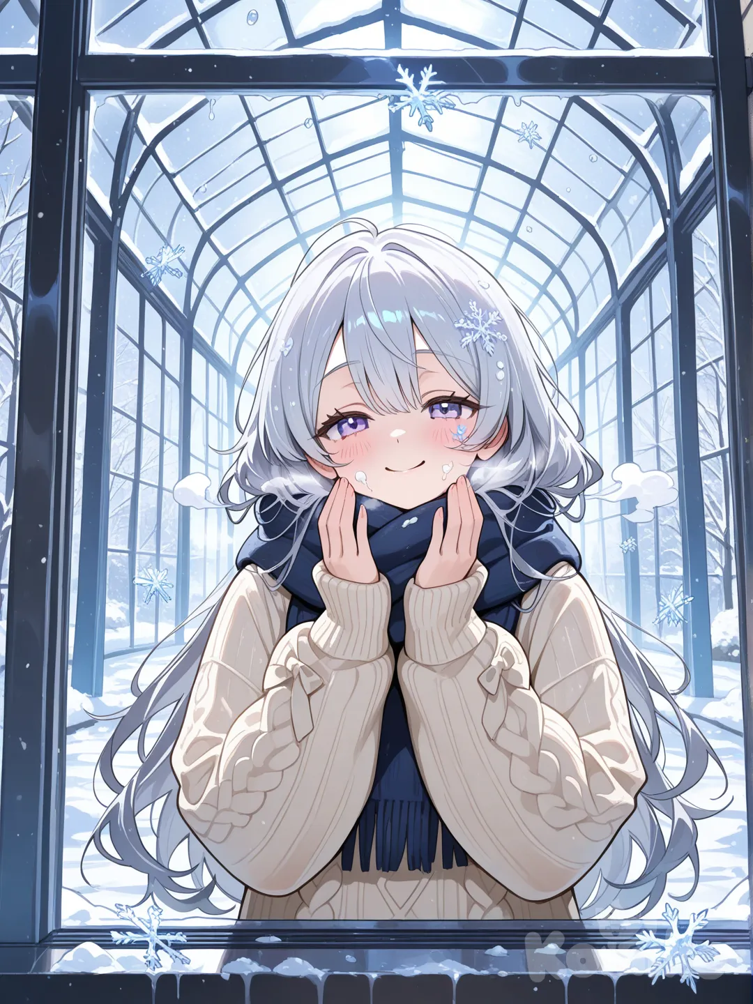 Dress warmly in winter!