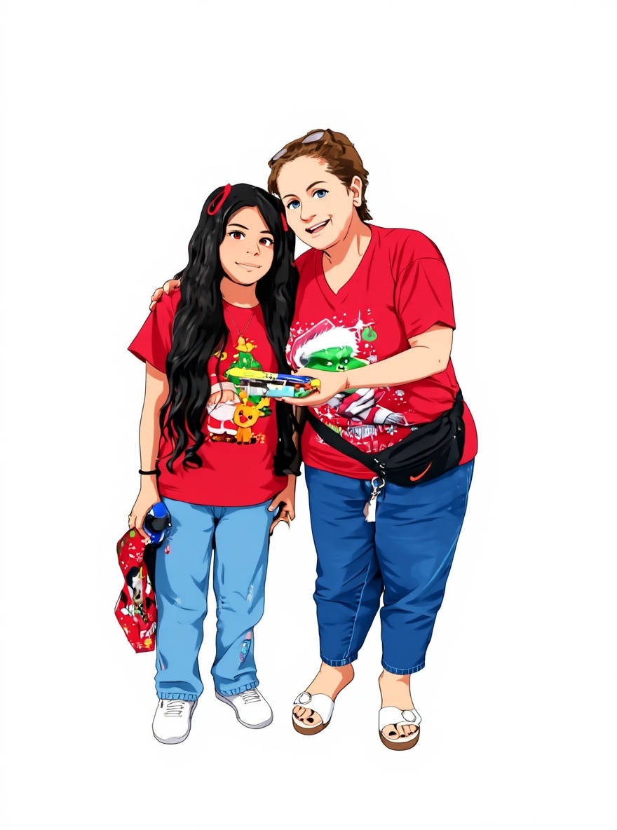 single character, full body, looking at viewer, anime style, simple background, white background