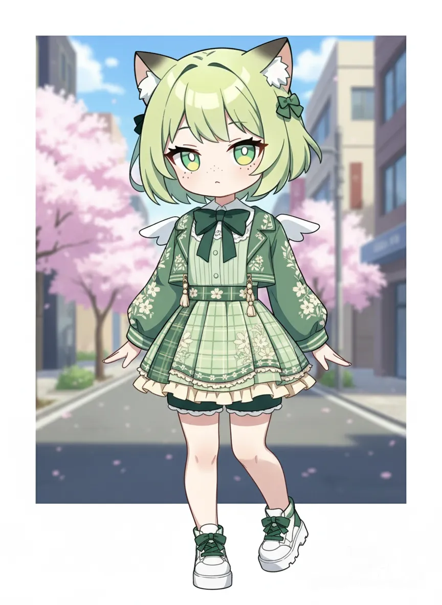 anime girl, stylish outfit, modern anime art, rendering, <xia-ke-wei-wNnz>