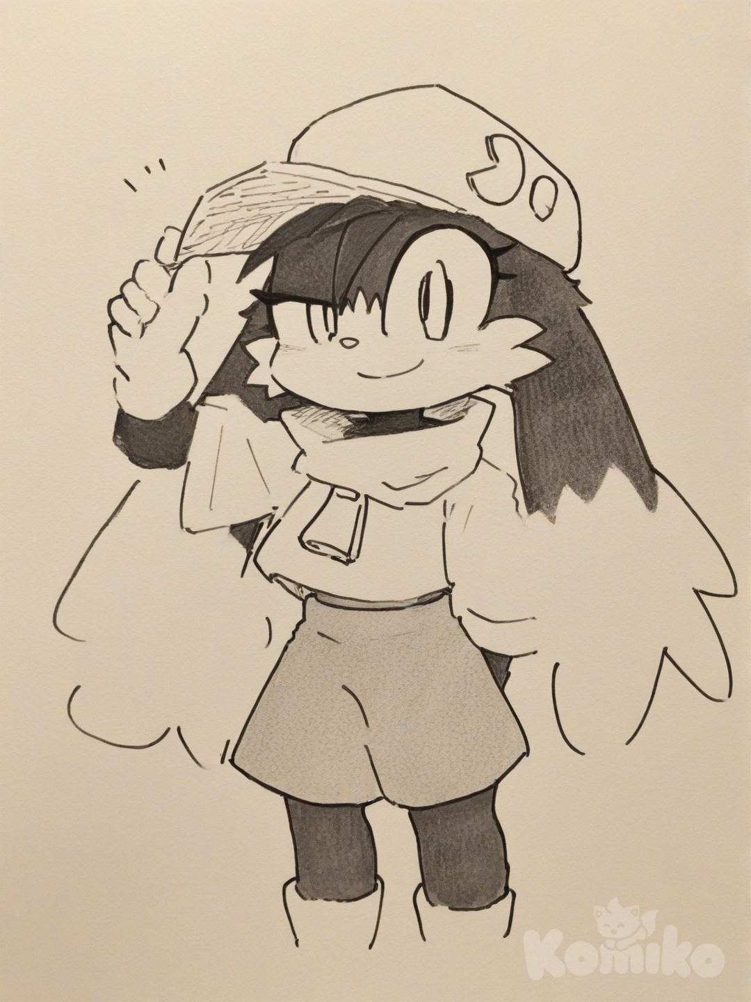 Klonoa winking