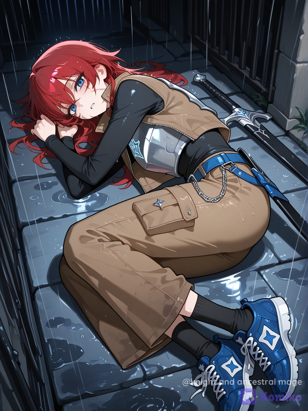 I've been posting so much about the MILF version that I forgot about her situation.