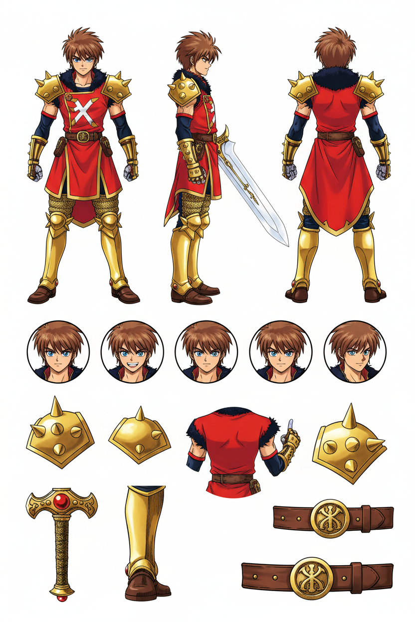 Older Cade Crom OC Character Sheet