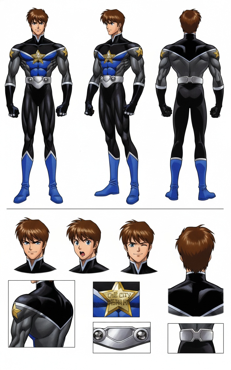 DC MangaVerse Starman Character Sheet