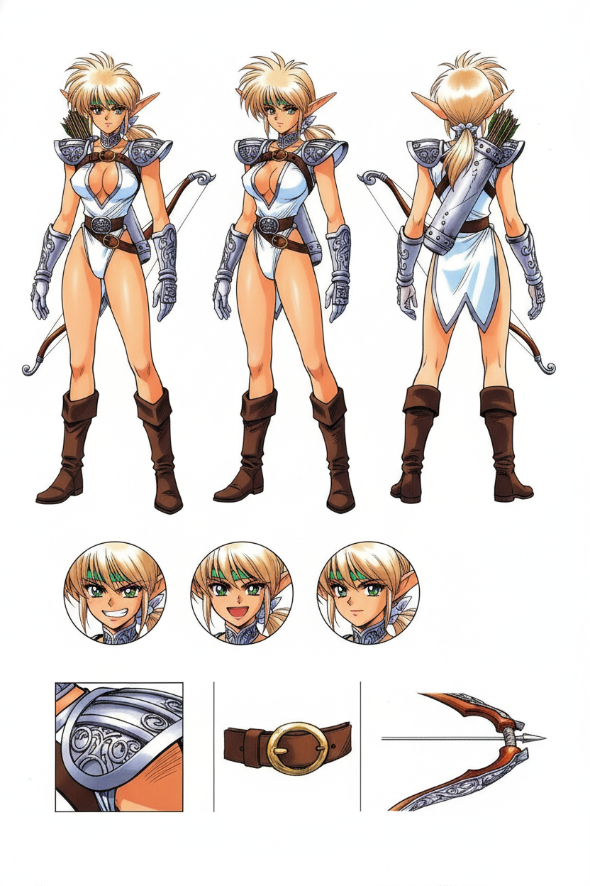Elara Silverleaf Character Sheet