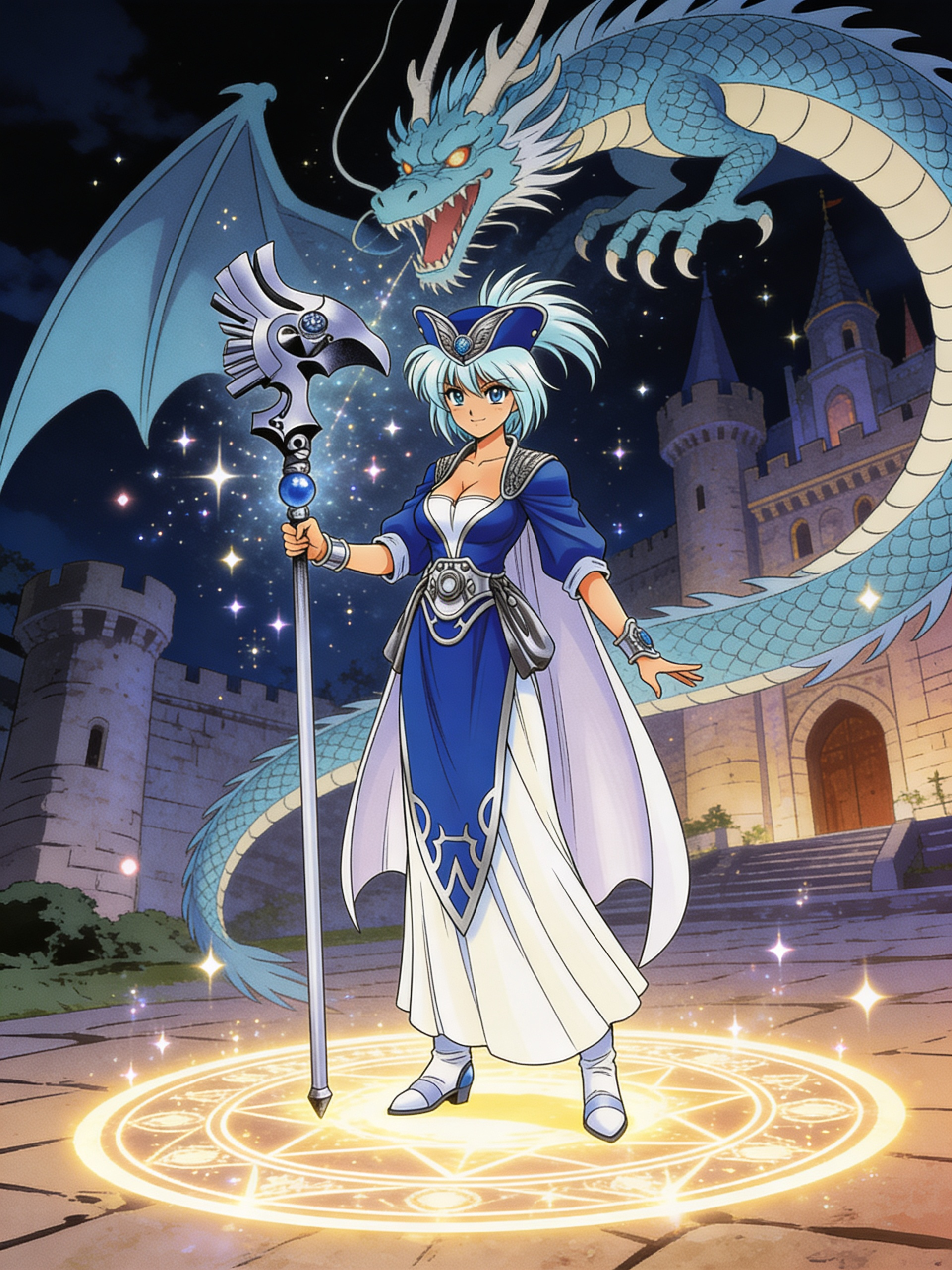 CROM - Alanina Veras summoning a Dragon!!