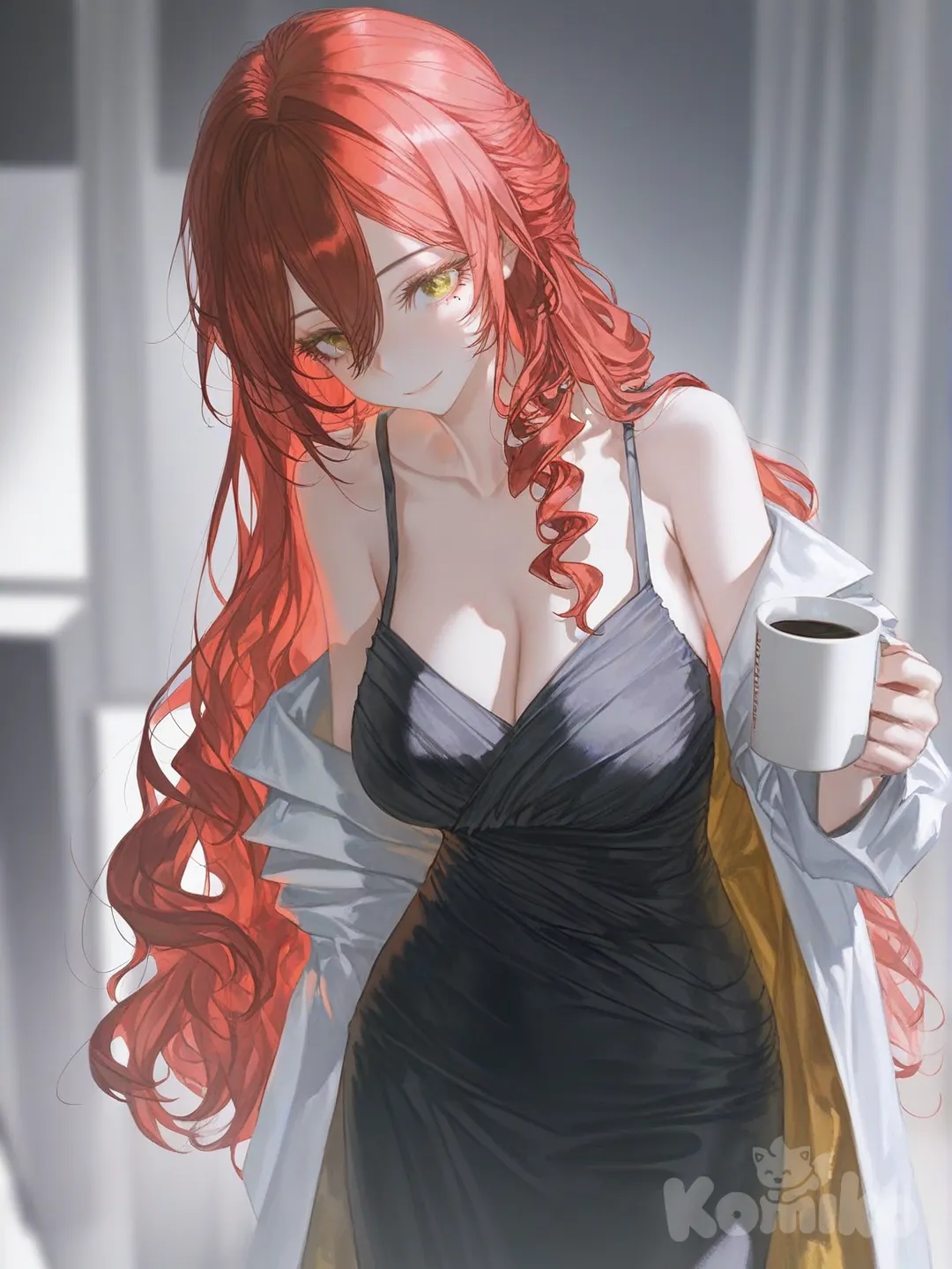 @Himeko_(Honkai:Star_Rail), [soft-light-illustration-style]