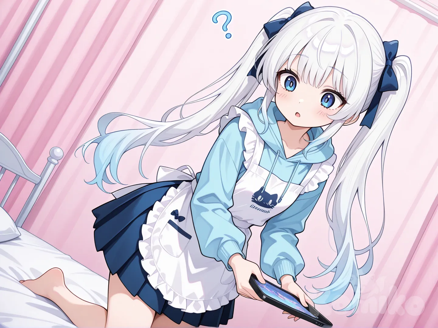 Hmm? Why am I wearing an apron? It seems familiar