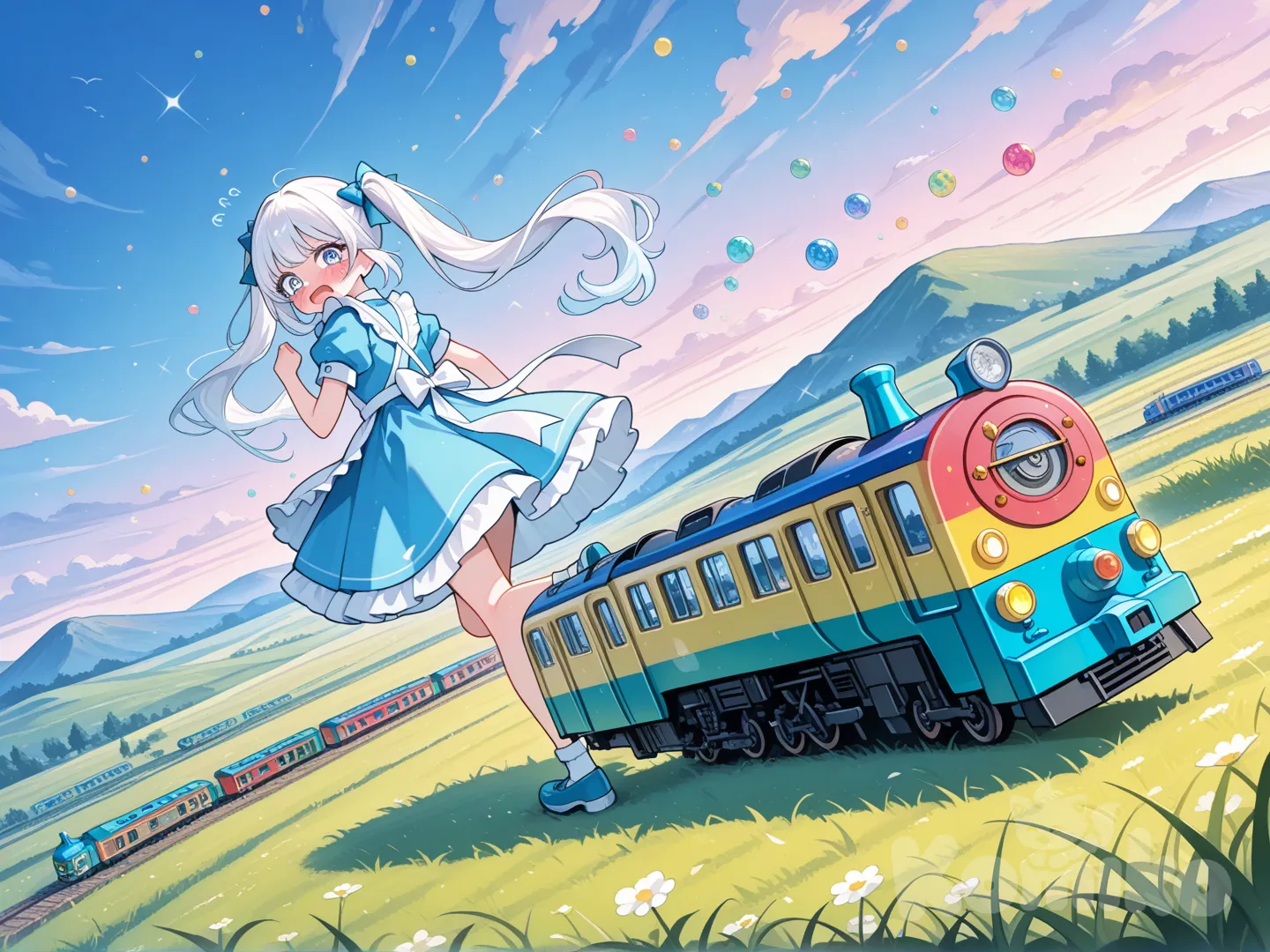 Huh? Why are you chasing me?