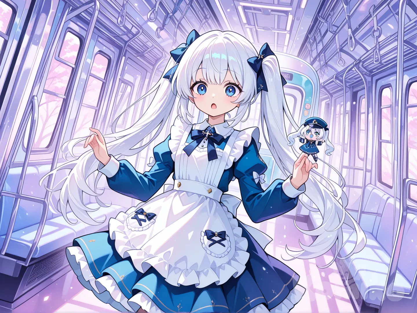 Are you the conductor? Can you tell me where this train is going