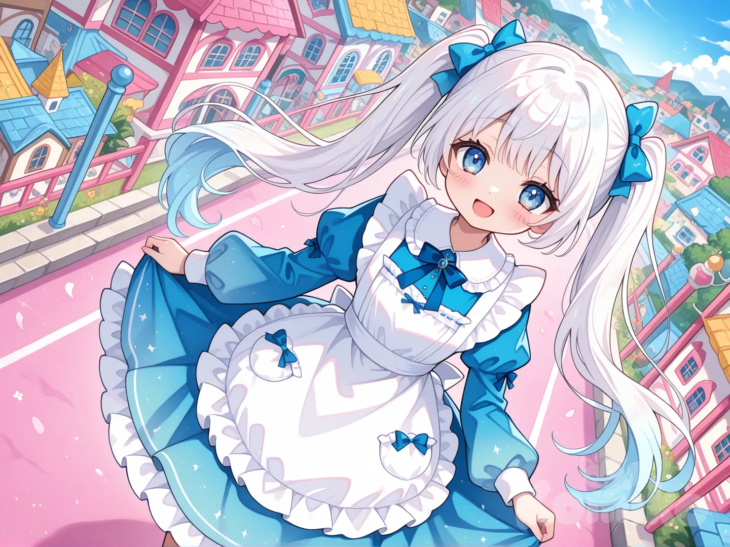 Wow! It's a toy town