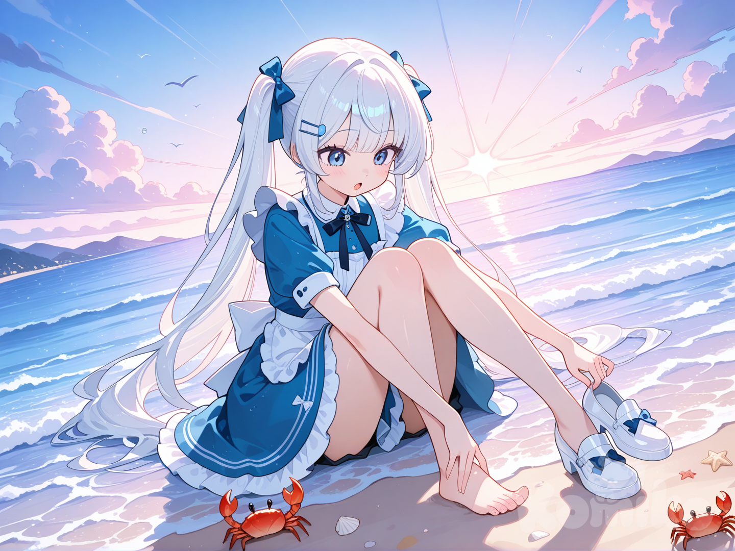 Someone wants to see me? It's another girl?