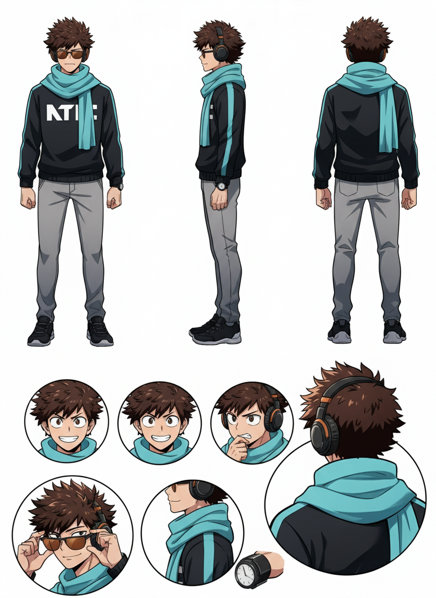 Emociones y cuerpo completo 😎mi oc Dylans