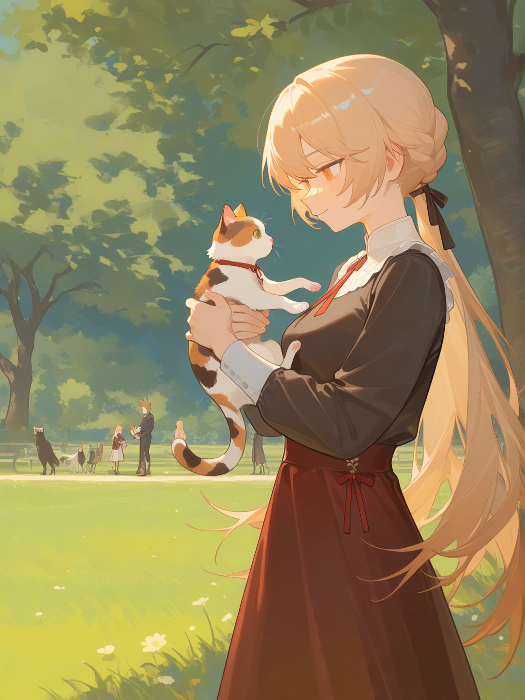 Groza rescues a kitty