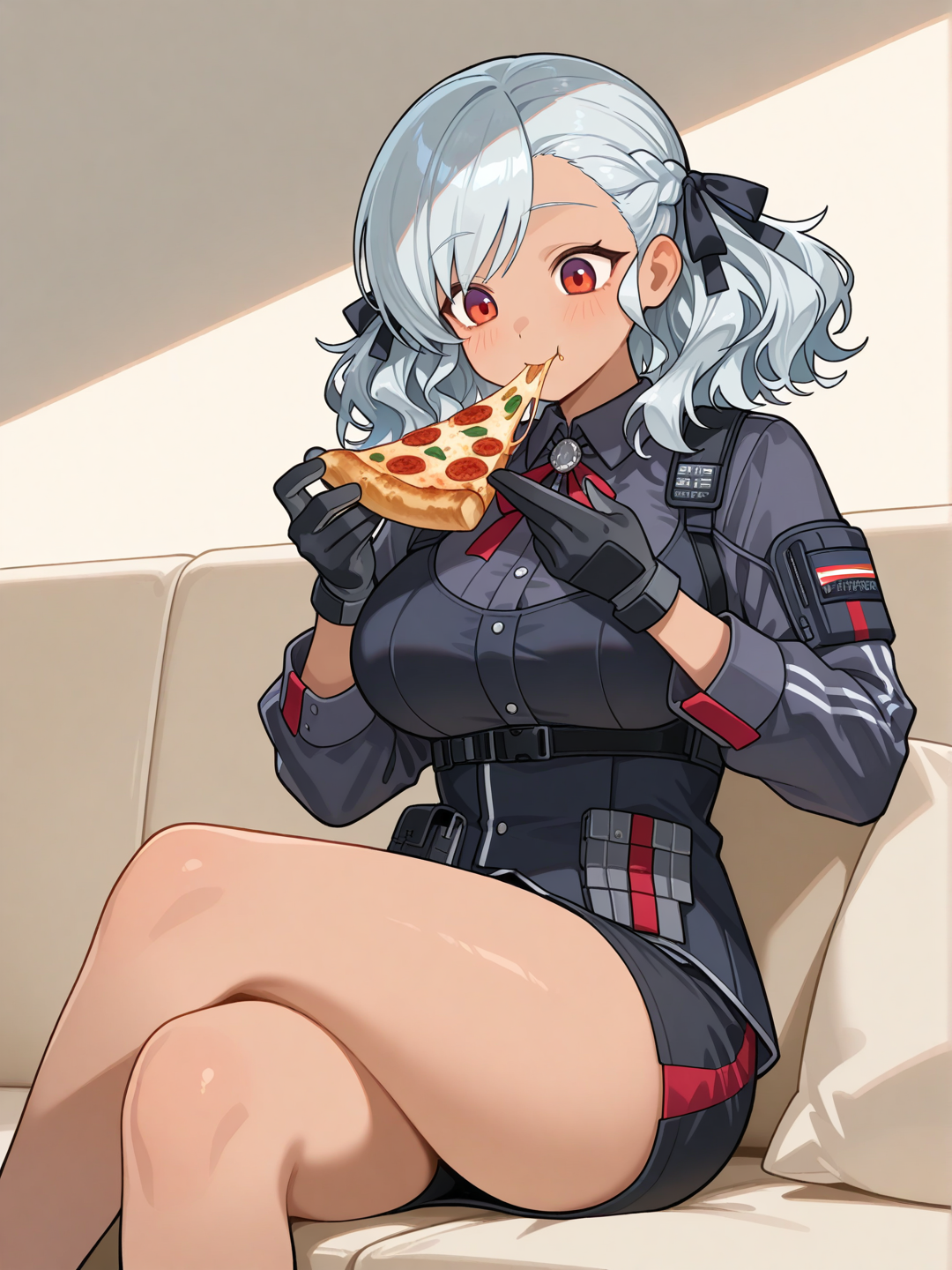 Girl who loves to eat