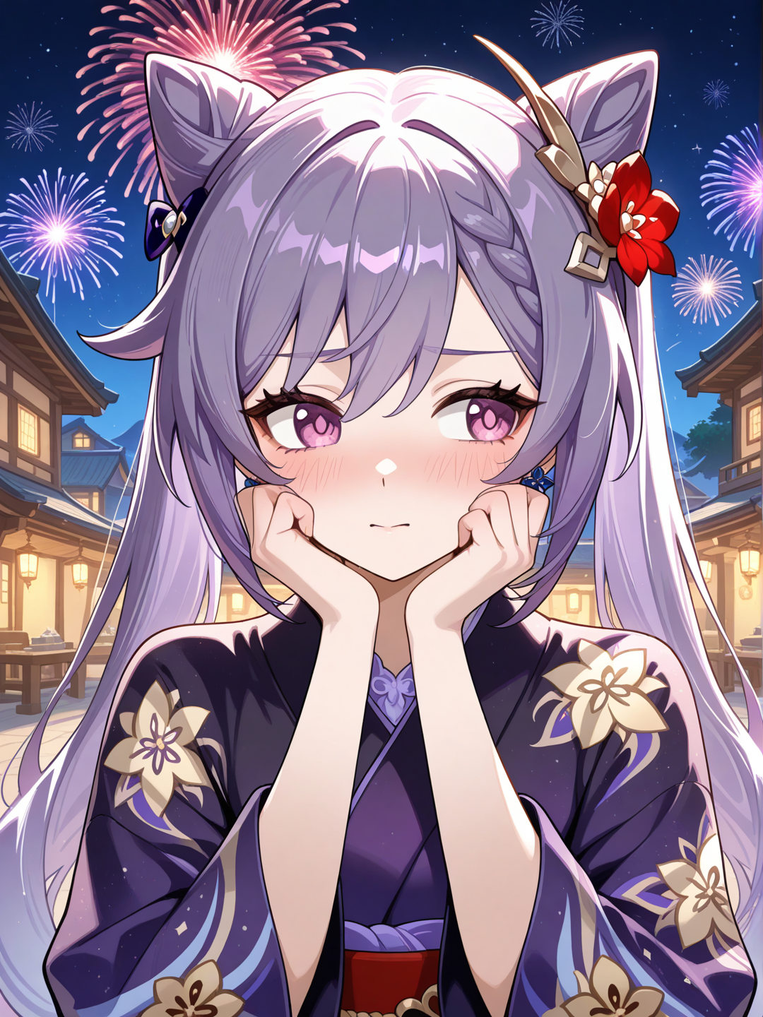 A-Are you... Keqing me out? 