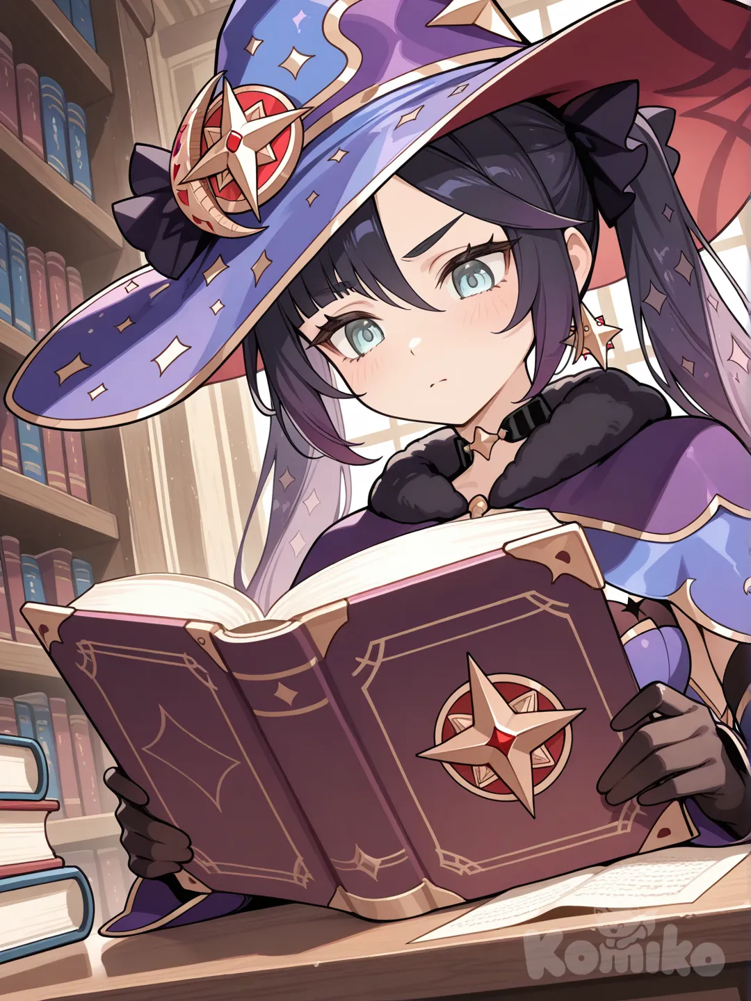 Mona, intense study session