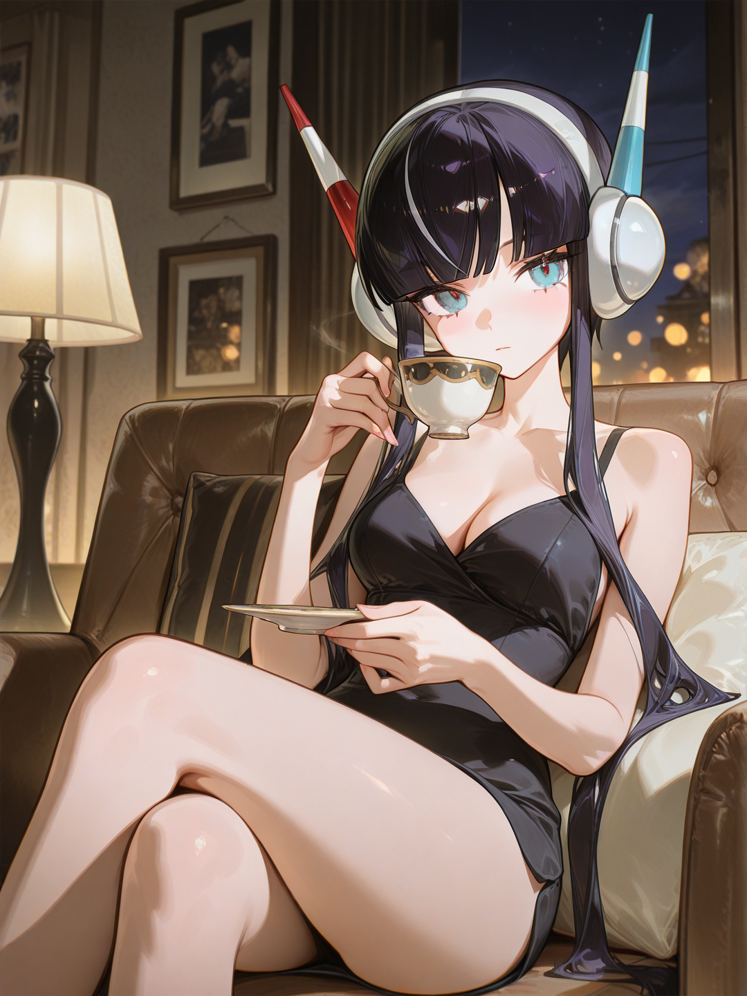 Elesa - Relaxing at home 