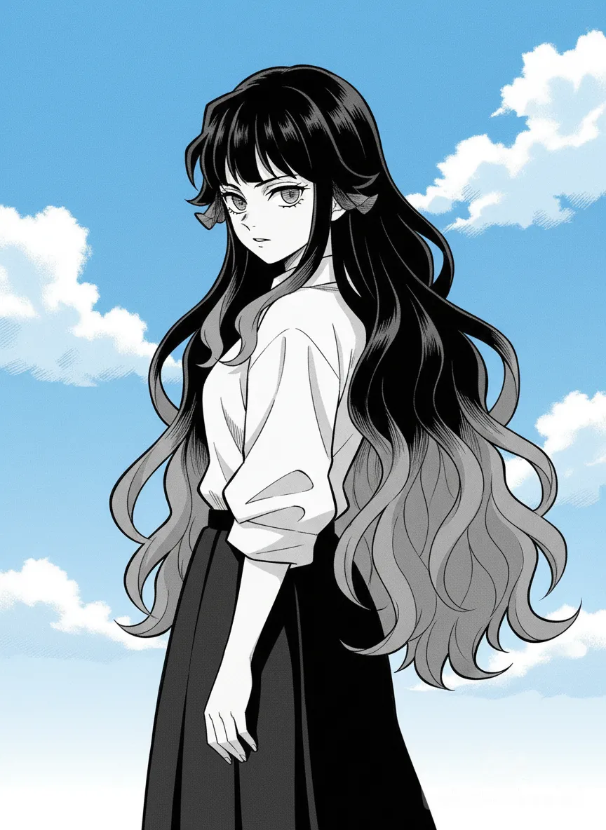 Niku in her hashira manga form