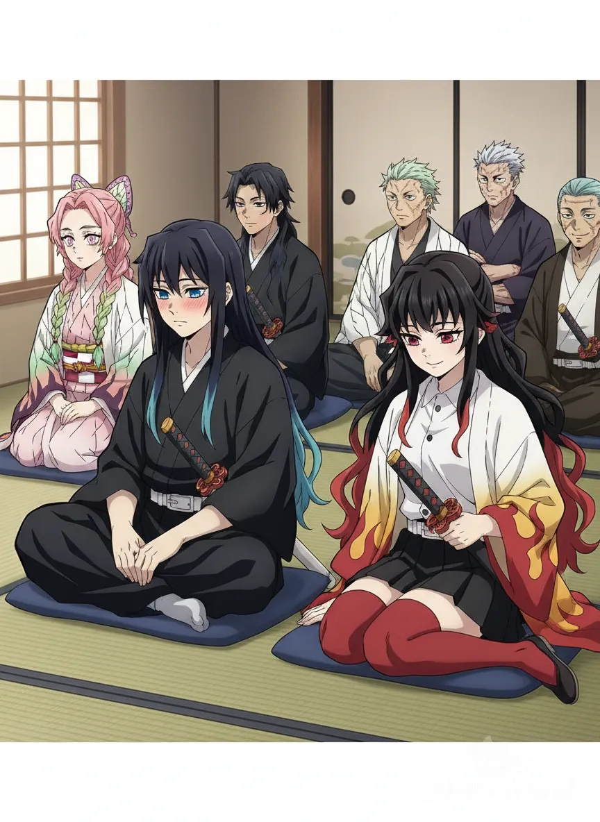 yall i remade niku and muichiro first meet and its 1% better.....T-T