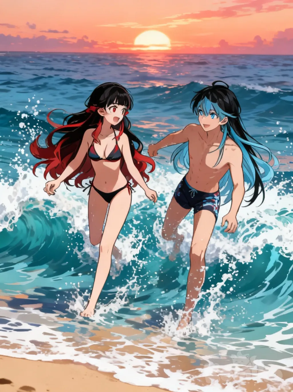 ~beach day with mui~