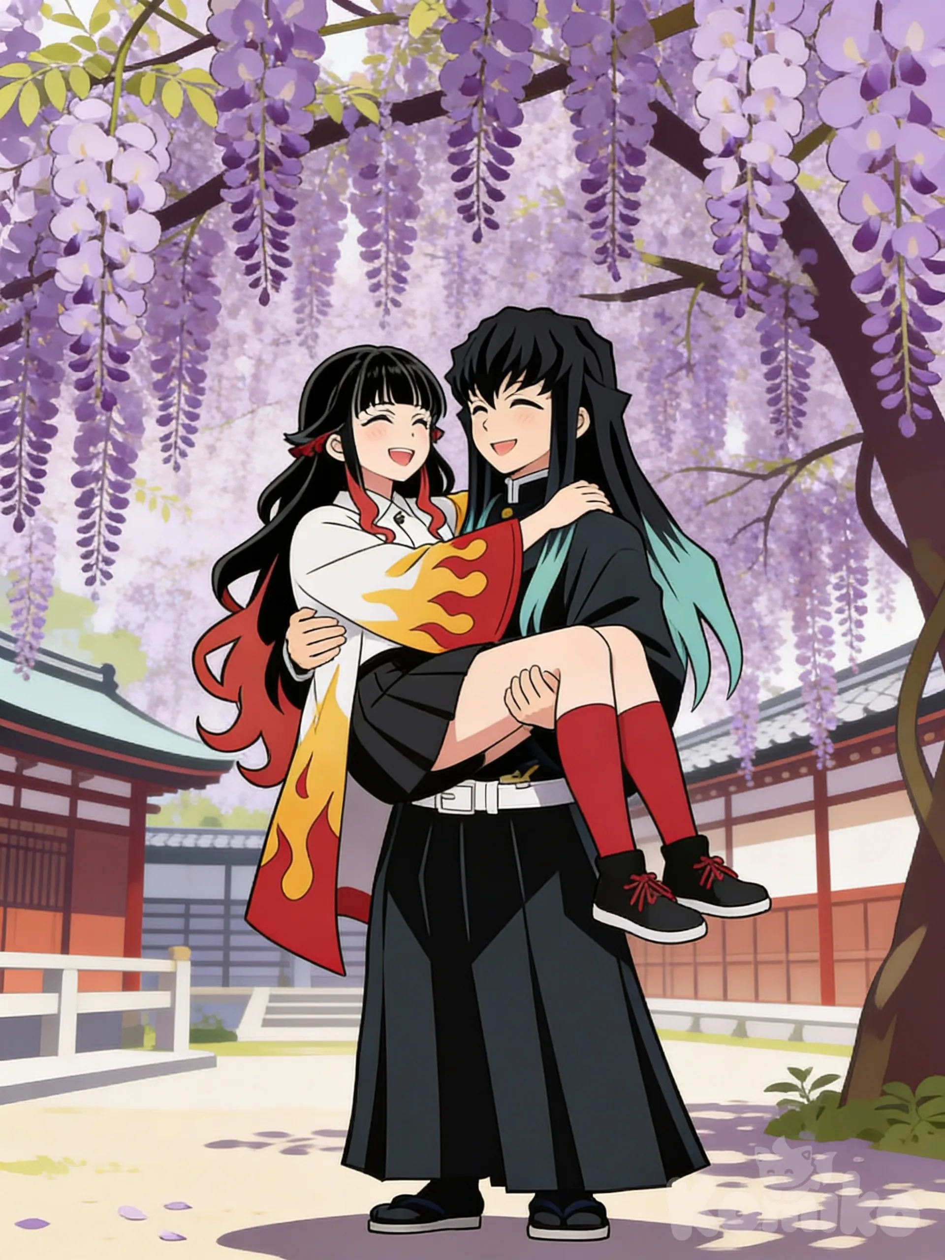 Muichiro and Niku~ ^^