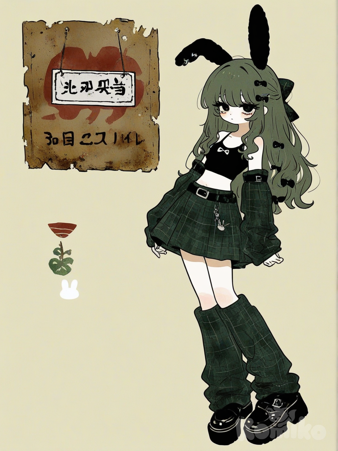 Another Miyu as a bunny girl!! ^^