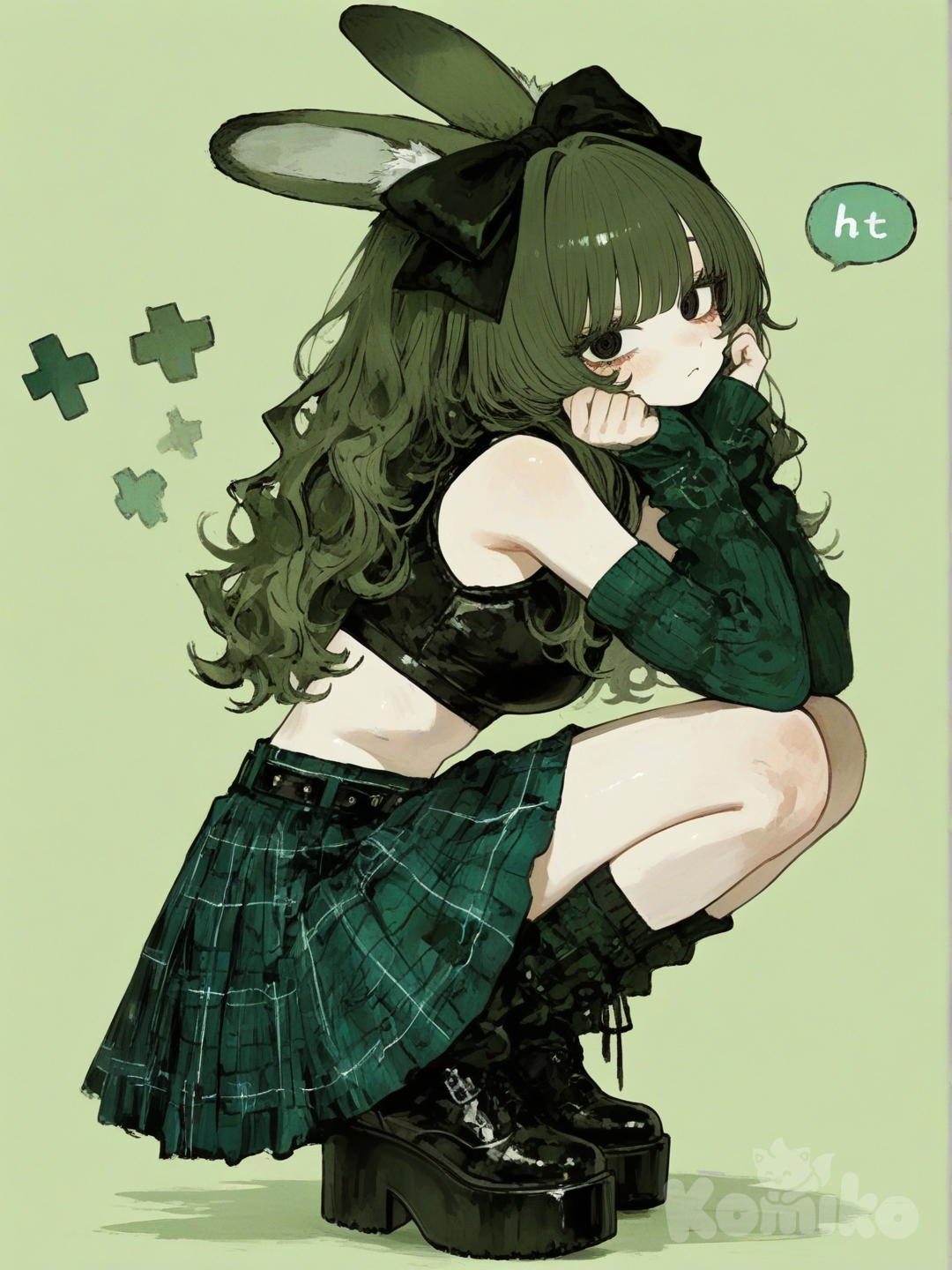 Miyu as a bunny girl ^^