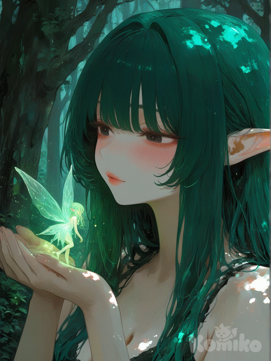 Another Miyu as a fairy girl >v< (I love this series so much idk ^^)