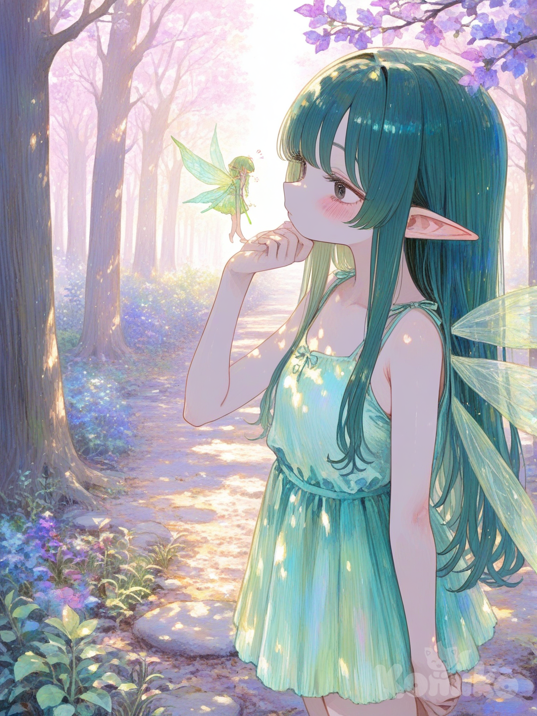 Miyu as a fairy >v<