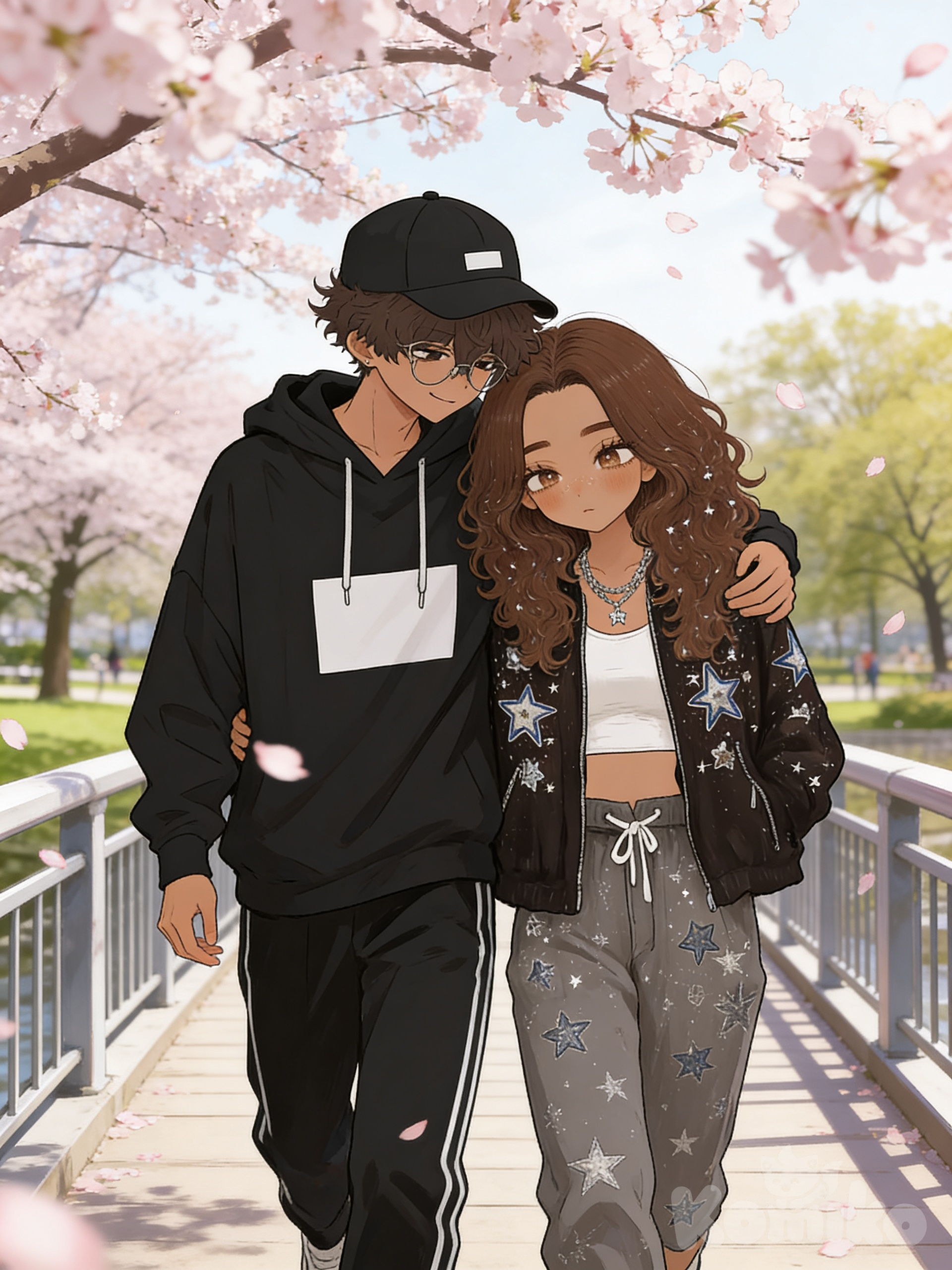 Axia and Nate on a date <3