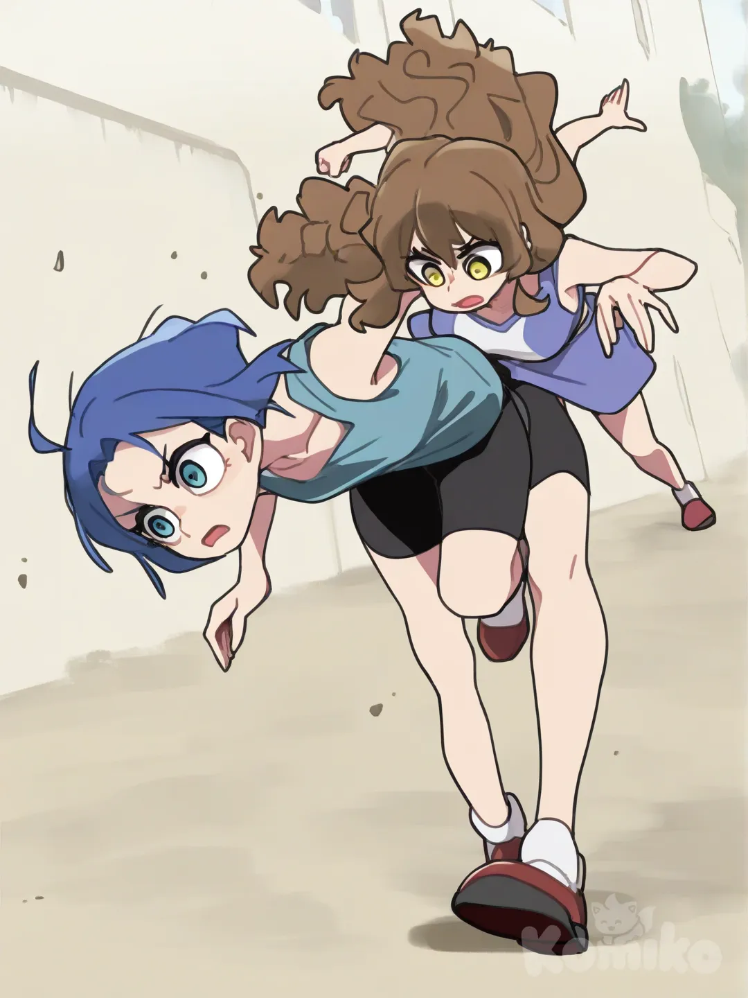 POV: Elena and Manon are bickering again 