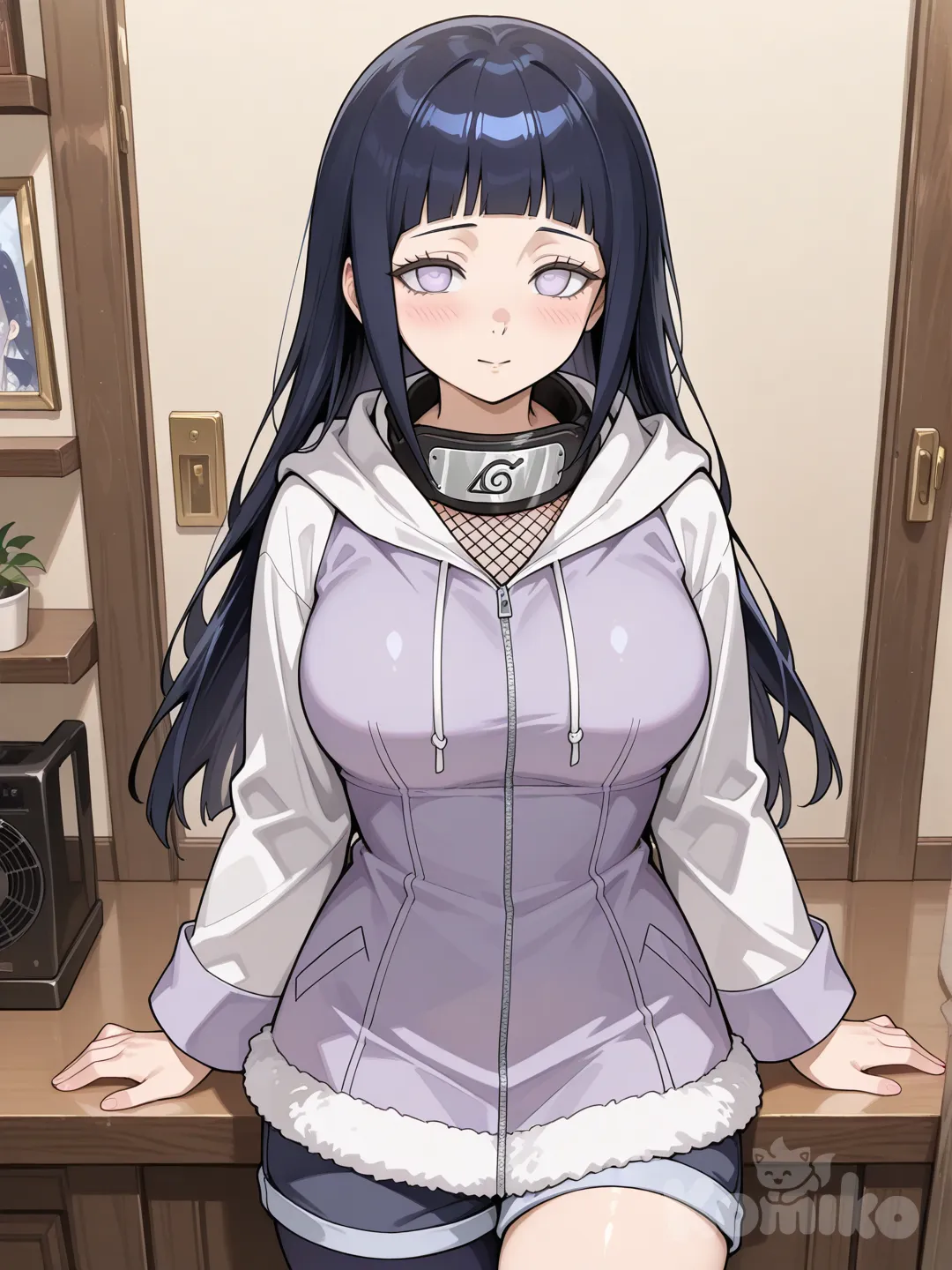 hyuuga hinata, en la playa