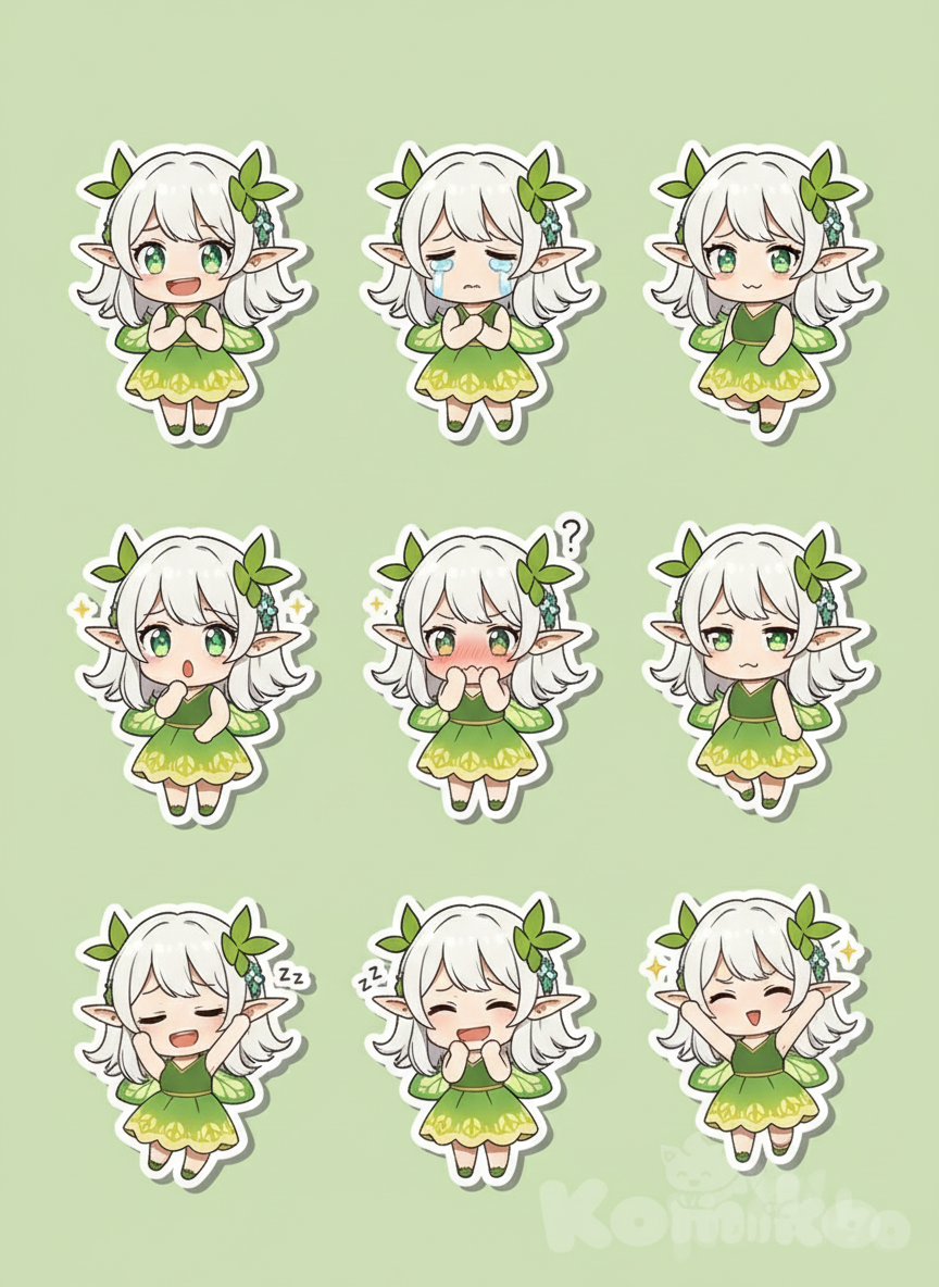 Oc Chibi Stickers