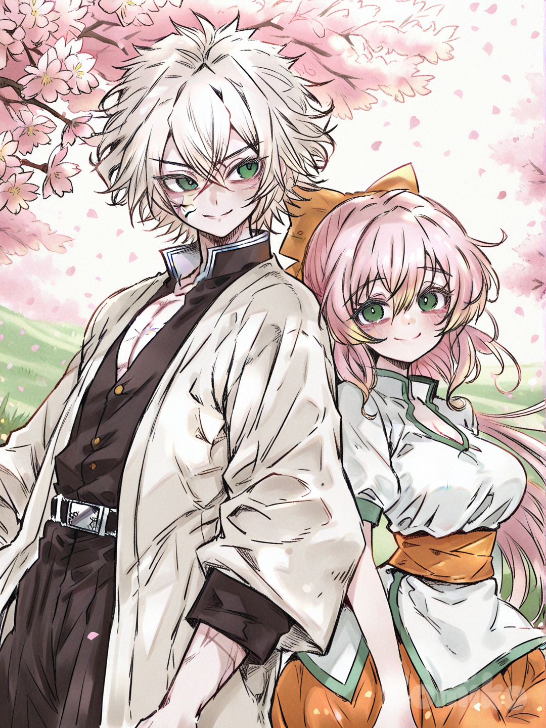 Sanemi and Mindurin!! 💮⋆౨ৎ˚🌷🌪️ · 🍃 · ༄