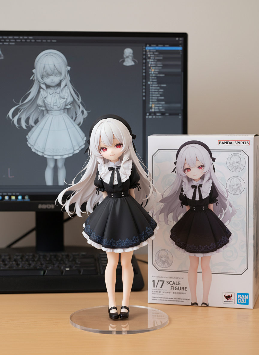 Studio Render Figure: Kinari