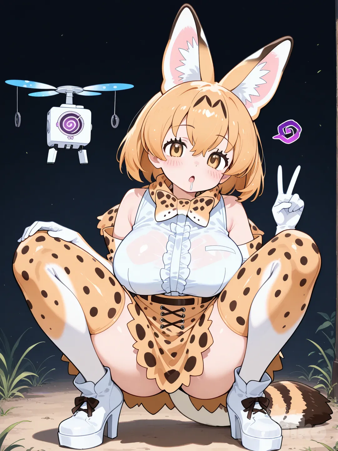 Las gatitas son obedientes