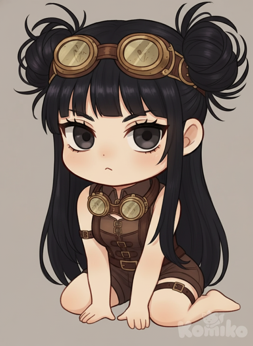 Turn Akyama into a chibi