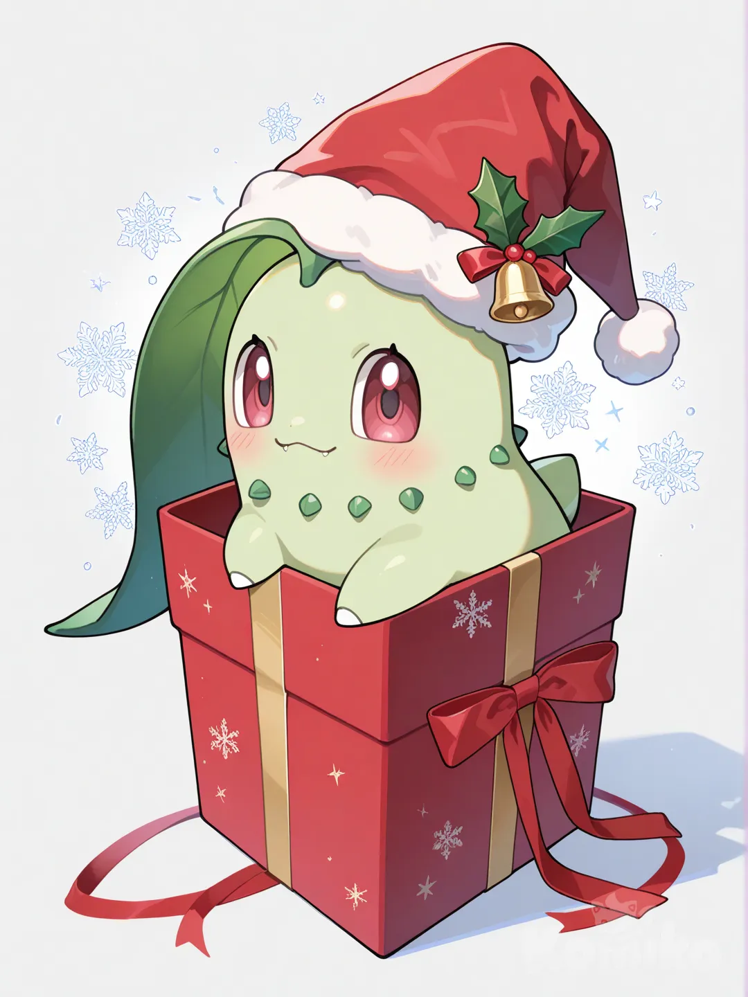 Chikorita Navideña