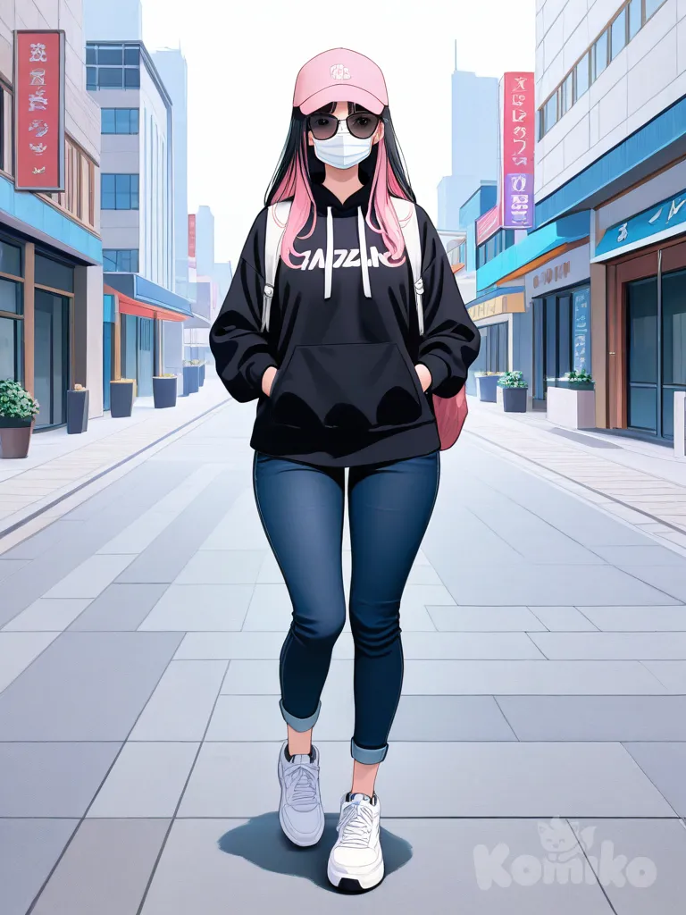 Woman of city street 