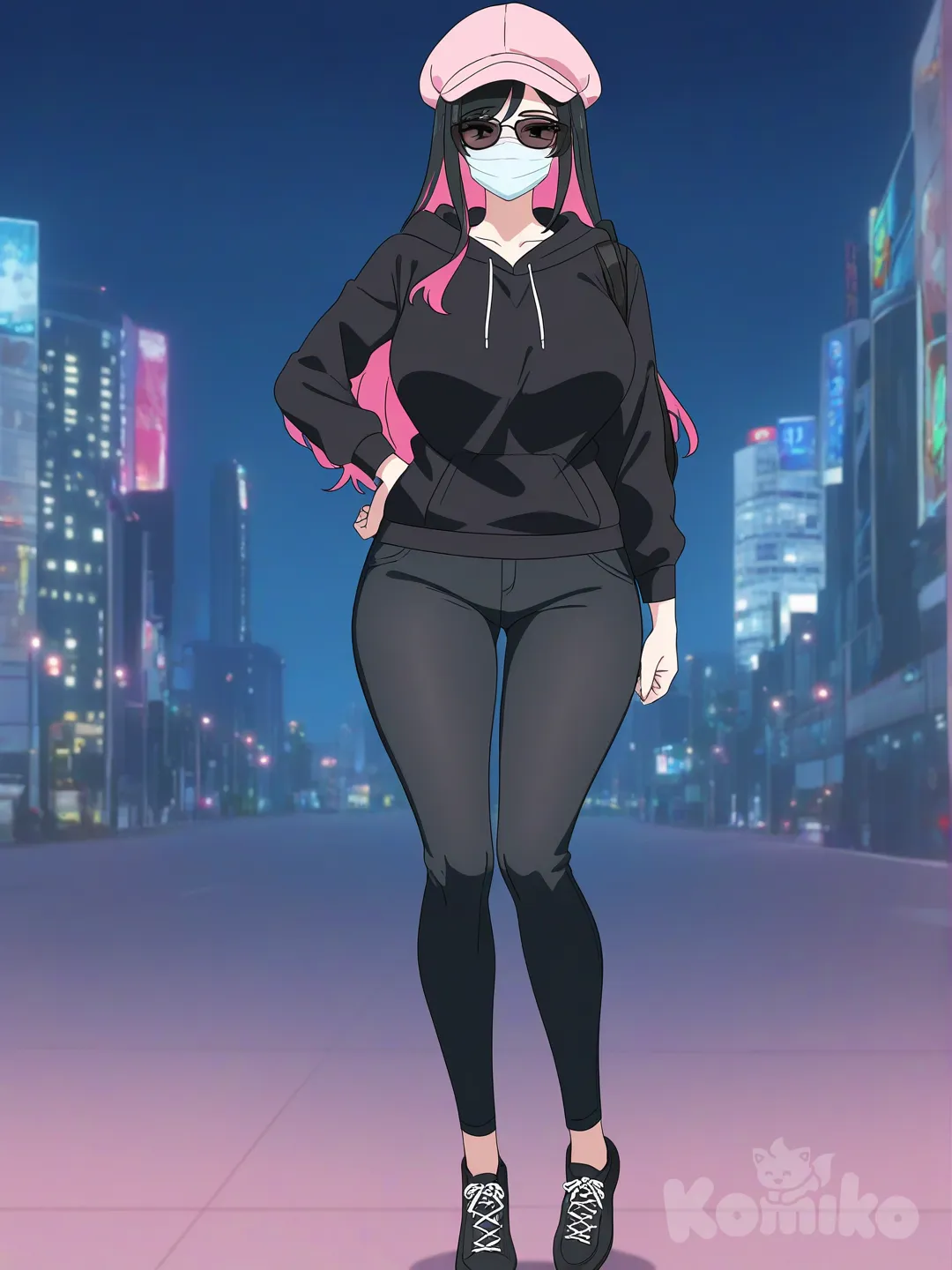 Woman of city street