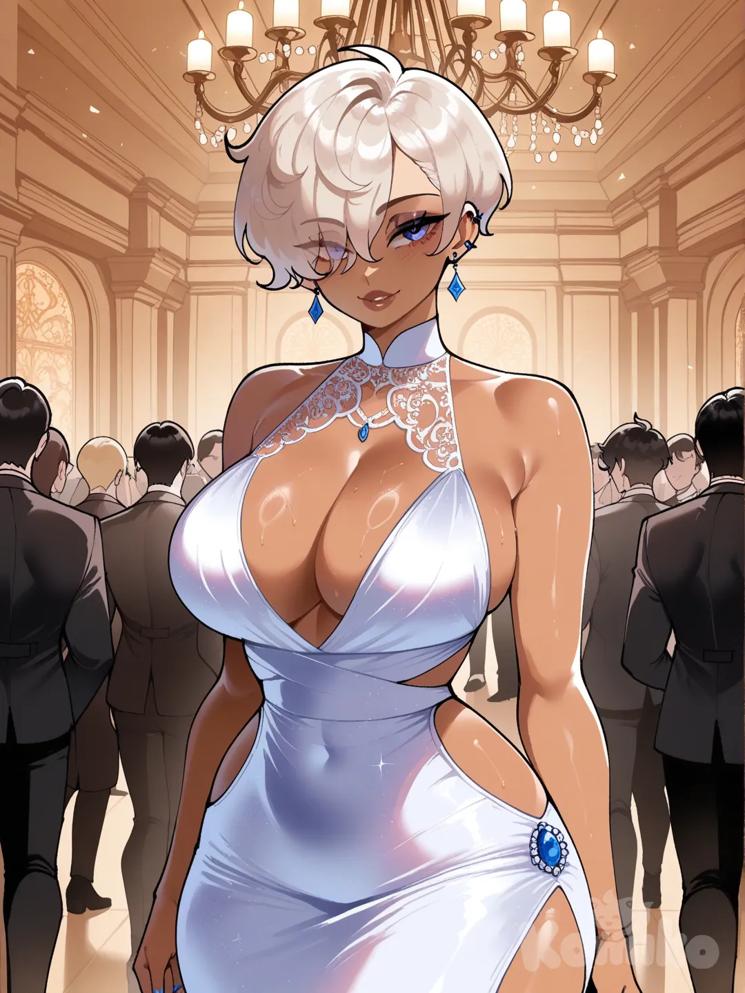 Meva's invited to a fancy party