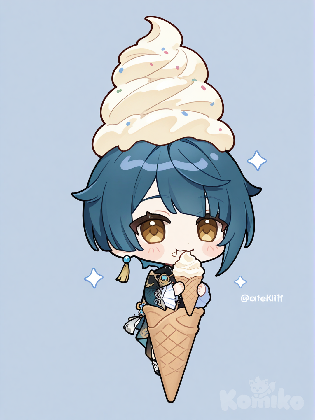 กลายเป็นไอติม